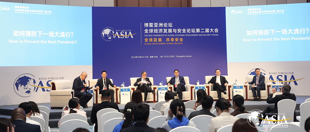 AG庄闲集团副总裁柯家洋在博鳌亚洲论坛呼吁按需佩戴防护口罩